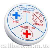 Безбатарейная кнопка вызова персонала RECS HIBO Медицина USA
