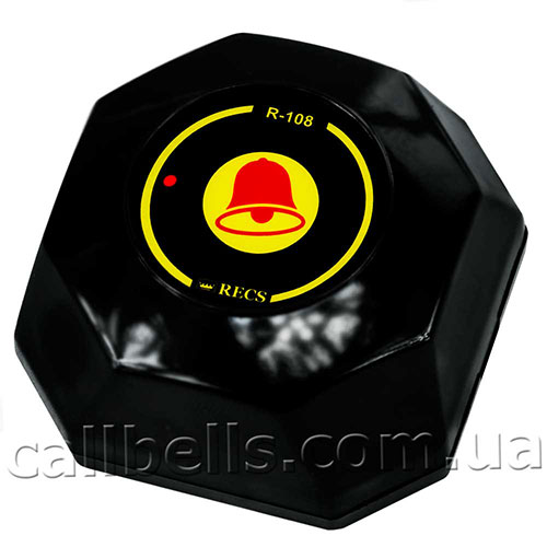 Кнопка вызова персонала R-108 Bell Black RECS USA